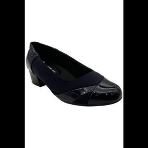 Ortho+rest Women's Slip On Pump Navy - Medium